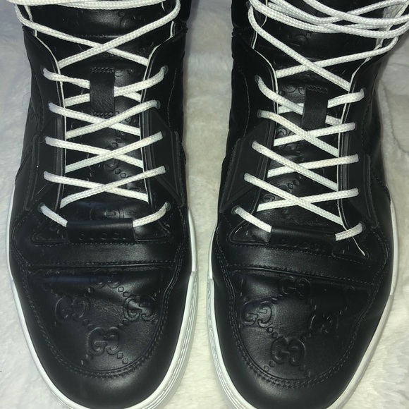 GUCCI | Men’s Hightop Sneaker - Picture 6 of 8